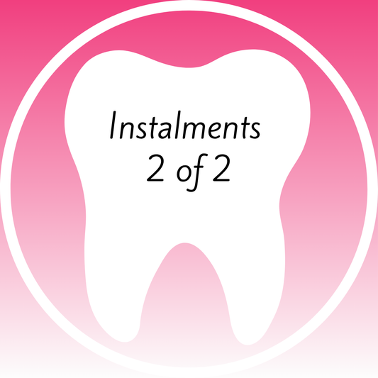 1:1 Oral Health Coaching Package (2/2 final instalment)